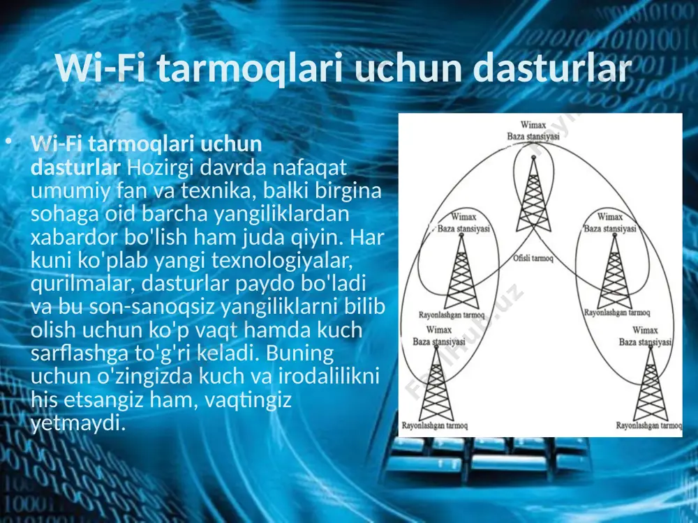 wi-fi texnologiyasi va uning imkoniyatlari - Page 5