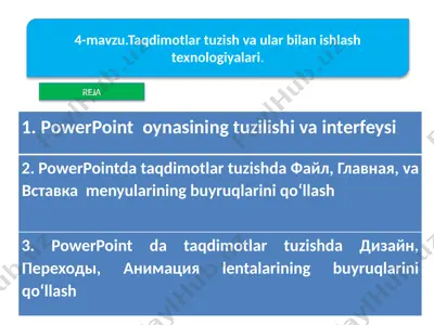 microsoft power point — PPTX