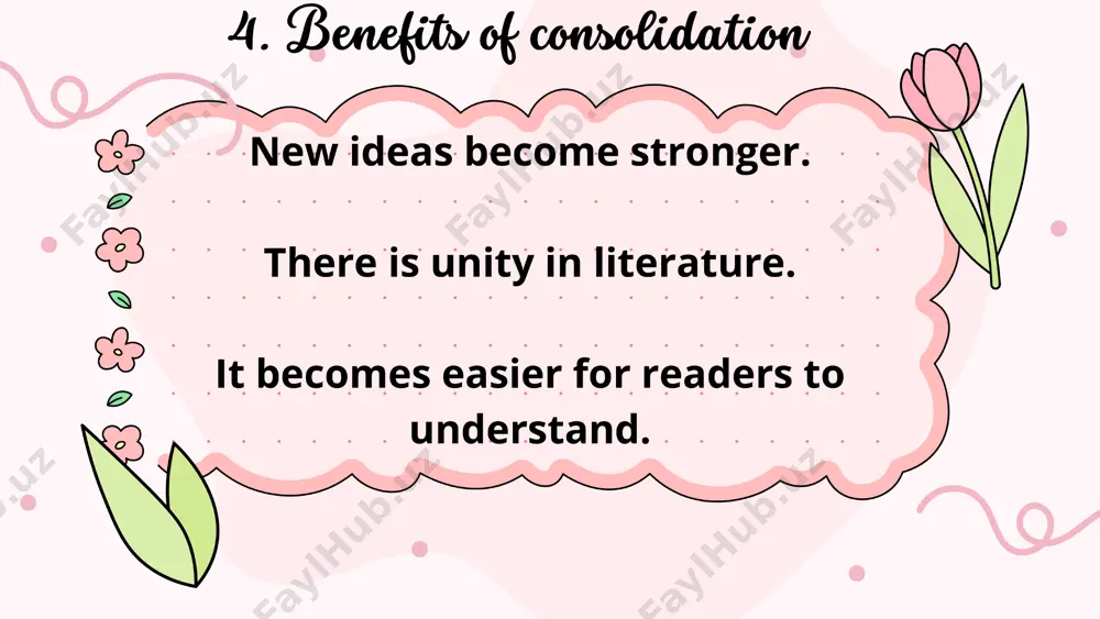 consolidation in literature - Page 5