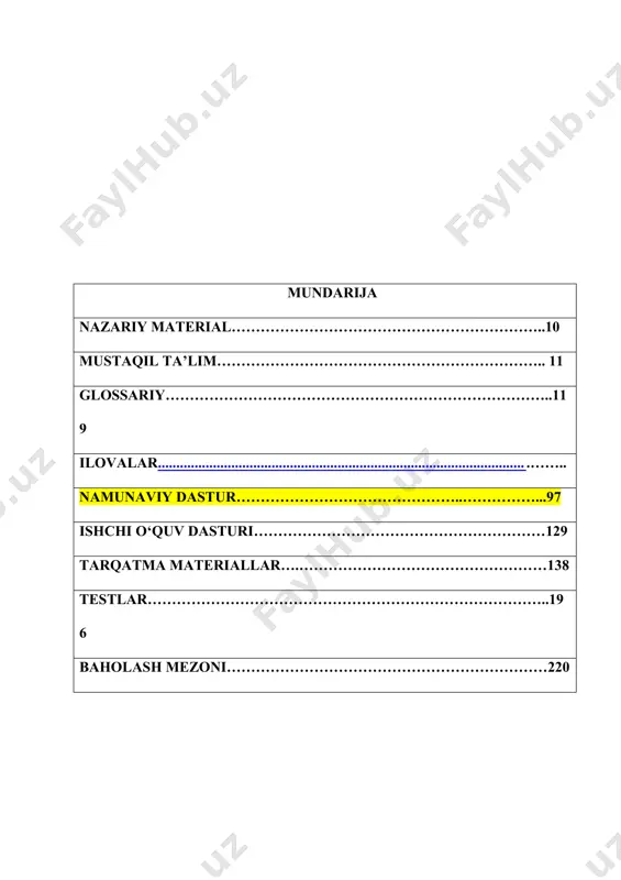 g turlari. 2 25 ilmiy tadqiqot metodlari. kuzatish, qiyoshlash va eksperiment. analiz va sintez. 2 26 referat matni, uning tuzilishi va ifoda materialining xususiyatlari. 2 27 soha bo’yicha belgilangan mavzu asosida ilmiy tadqiqot olib borish jarayonlari. 2 28 ilmiy maqola va uning tuzilish xususiyatlari. ilmiy tadqiqotda bibliografik ishlar va faktlardan foydalanish. 2 29 dastlabki ilmiy tadqiqot yozish. ilmiy tadqiqotning tarkibiy qismlari: kirish, asosiy qism, xulosa, adabiyotlar, perefraza (havola, iqtibos, sitata, abzats) 2 30 darslik va o‘quv qo‘llanmalari tuzilishi, xususiyatlari. annotatsiya, retsenziya, taqrizning o‘ziga xos xususiyatlari. 2 amaliy mashg‘ulotlar multimedia qurilmalari bilan jihozlangan auditoriyada bir akademik guruhda o‘tkazilishi lozim. mashg‘ulotlar faol va interfaol usullar yordamida o‘tkazilishi, zamonaviy pedagogik va axborot texnologiyalari qo‘llanishi maqsadga muvofiq. mustaqil ta’lim mustaqil ish o‘qituvchining talabalarga avvaldan berib qo‘yiladigan fanning mavzulari asosida tashkil etiladi. mustaqil ishni quyidagi topshiriqlar ko‘rinishida bajarish tavsiya etiladi: t.r. tmi shakllari va mazmuni soat 1. o‘qigan badiiy asari mazmunini sharhlash, asar qahramonlariga ta’rif …