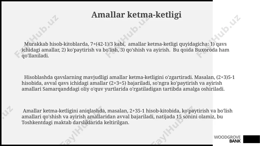 hosilaning hisoblash qoidalari - Page 3