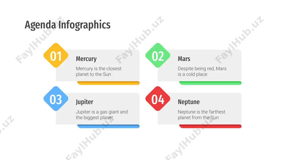 agenda infographics - Page 5