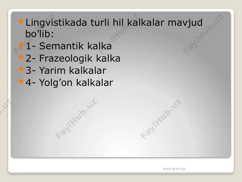frazeologik birliklar tarjimasida kalka usuli - Page 5