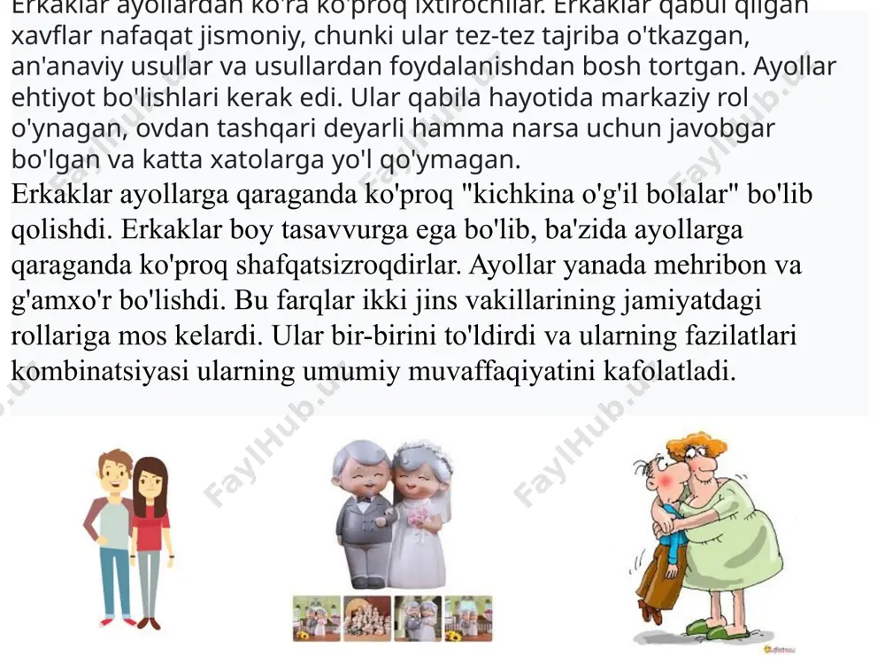 t o'zgara boshlaydi. atrof-muhit o'zgarishiga birinchi bo'lib erkak jinsi munosabat bildiradi, tur xususiyati faqat unda o'zgara boshlaydi. birinchidan, xususiyatning xilma-xilligi kuchayadi, bunda tabiat yangi atrof-muhit sharoitlariga optimal moslashishga erishish uchun eng maqbul natijani tanlay boshlaydi. ayol jinsida bu xususiyat bir necha avlodlar davomida o'zgarishsiz qoladi va faqat erkaklarda belgi qandaydir yangi shaklda barqarorlashgandan keyingina urg'ochilarda o'zgarishlar boshlanadi. ushbu "vaqt buzilgan evolyutsiya" ning maqsadi ayolga o'tmasdan oldin erkak organizmida "evolyutsiya yangiliklarini" sinab ko'rishdir. shunga ko'ra, erkaklik printsipining vazifasi - qidiruv, sinov va xatolik, ayollik tamoyilining vazifasi - genofondda to'g'ri natijani mustahkamlashdir. bu xususiyat ayollik printsipiga mukammallikni beradi, ammo bu muqarrar ravishda evolyutsion inersiya (sekinlik) bilan uyg'unlashadi, erkaklik printsipining progressivligi va yangiligi esa nomukammallik bilan uyg'unlashadi. statistik ma'lumotlarga ko'ra, yangi kasalliklar ayollarga qaraganda erkaklarda ko'proq uchraydi, chunki ular hamma narsaning tashuvchisi. jumladan, tug‘ma yurak nuqsonlarini o‘rganish misolidan kelib chiqqan holda, qiz bolalarda oldingi evolyutsion modellarni (masalan, ikki kamerali yurak) ko‘paytiruvchi yurak kasalliklariga …