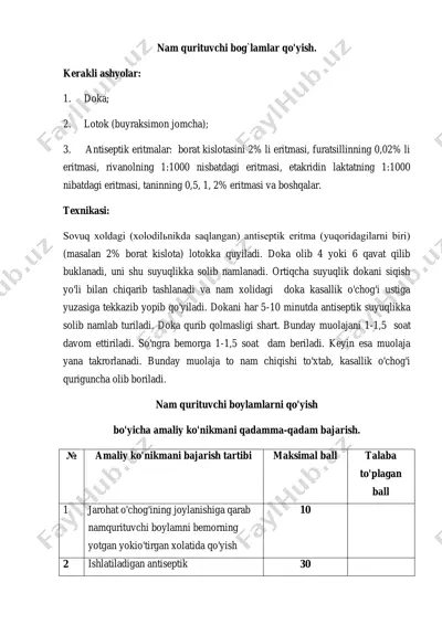 nam qurituvchi boylamlar — PDF