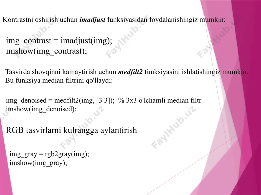 tasvir sifatini yaxshilash dasturi - Page 5