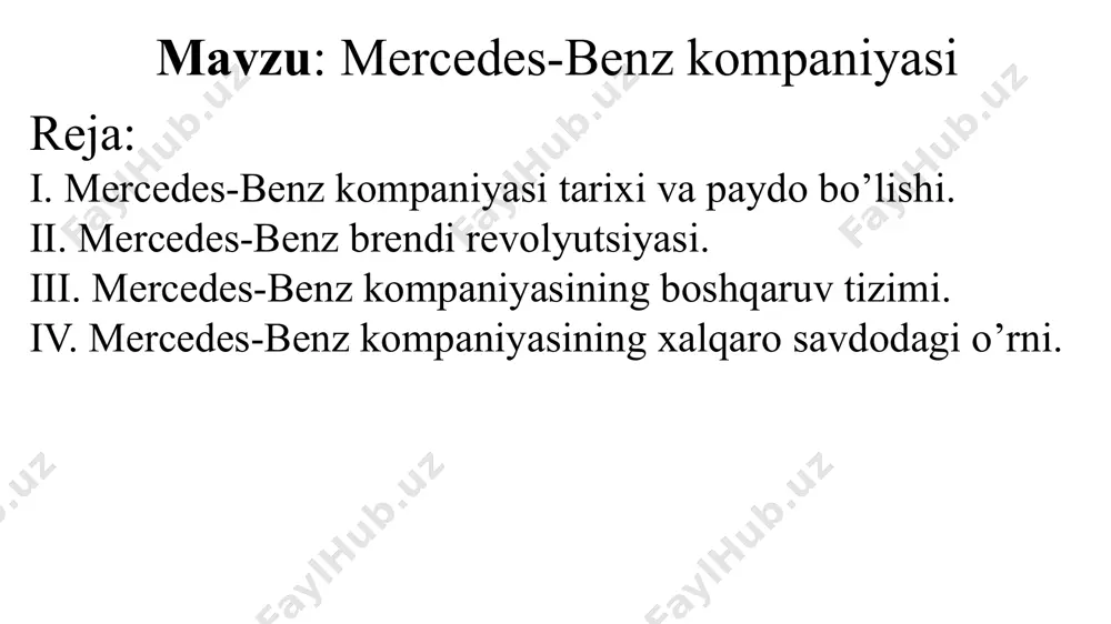 konsuli bo'lib xizmat qilgan, u daimler va maybax bilan uchrashgan. avtomobillarning ashaddiy muxlisi emil daimler mgdan boy avtopoygalarni sevuvchilarga qayta sotish uchun mashinalarga buyurtma berishni boshladi va keyinchalik kompaniyaning savdo vakili bo'ldi. "daimler"avtomobili logotip qanday yaratilgan? ikkala firma ham raqobatchilarning bosimini boshdan kechirdilar, bu ularning birlashishiga sabab bo'ldi. ikki yillik tayyorgarlikdan so'ng daimler-benz ag 1926-yilda tashkil etilgan. ular tovar nomini o'zgartirishga qaror qilishdi. mercedes brendining tarixi sheriklarning eng mashhur avtomobillari nomlaridan boshlandi. brend "mercedes-benz"deb nomlangan. benz & cie emblemasi benz nomini o'rab turgan dafna gulchambari shaklida edi. uch nurli yulduzning kelib chiqishi dmg turli xil versiyalarga ega. ulardan biriga ko'ra, jellinek, maybax va daimlerning kelajakdagi emblema haqidagi tortishuvini to'xtatish uchun birinchisining qizi mercedes ulardan qasam ichmaslikni iltimos qildi. olingan belgi-uch nurli yulduz barchaga yoqdi va kompaniya logotipi bilan tasdiqlandi. porsche kompaniyani tark etgandan so'ng, uning o'rnini xans nibel egallaydi. uning ostida 1930 yilda elita mercedes-benz 770 (w07) ishlab chiqarildi. unda …