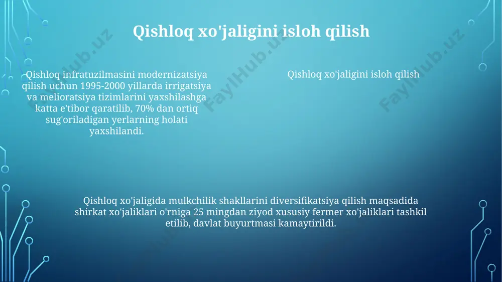 bozor iqtisodiyotiga o’tishning o’zbek modeli - Page 5