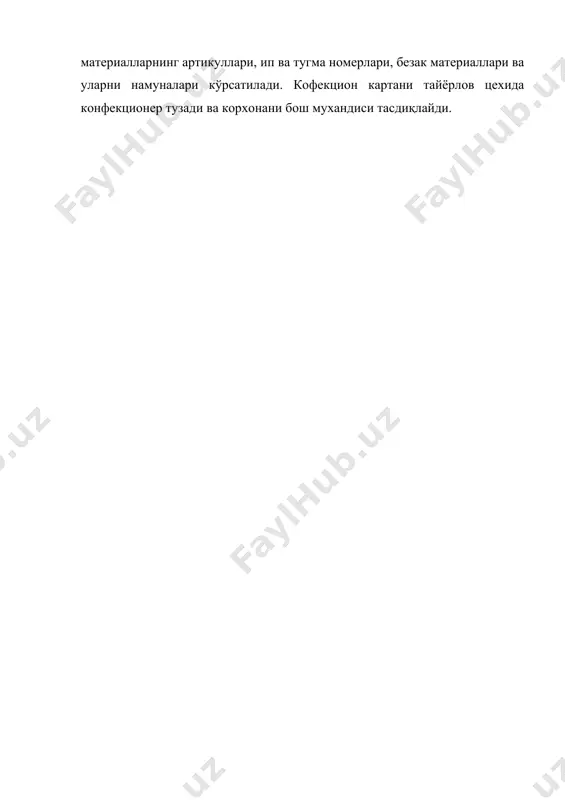 газламаларни бичишга тайёрлаш - Page 5