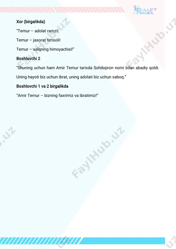amir temur sahna koʻrinishi (kuch adolatda) - Page 4