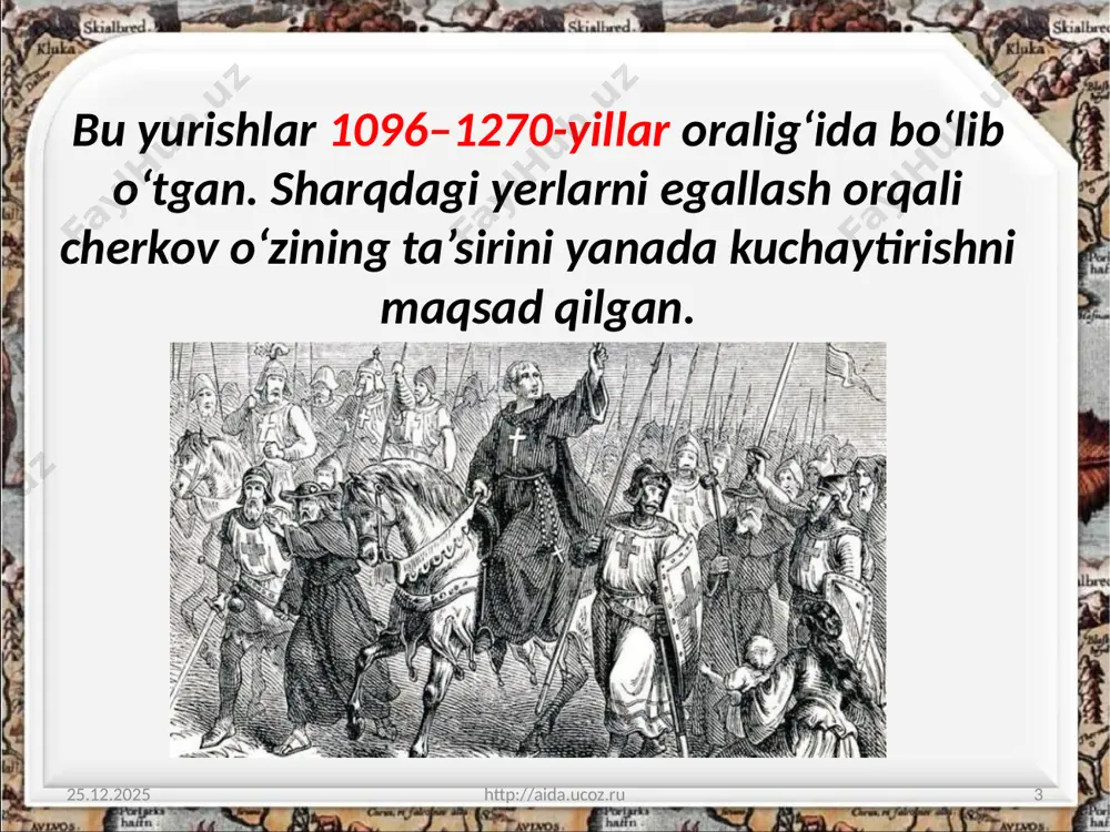 salib yurishlari. 7- sinf - Page 3