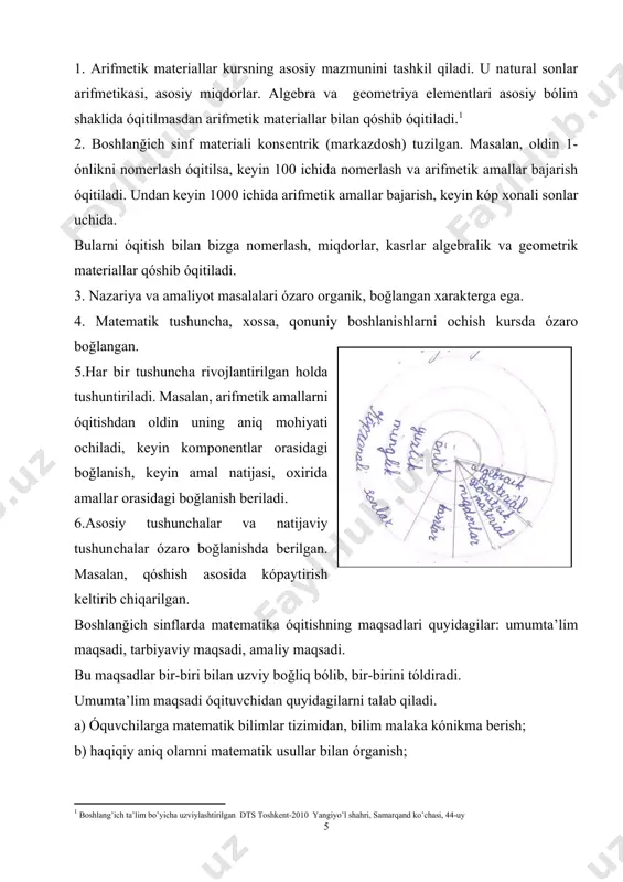 ko‘paytirish (karra) jadvali. “... marta ortiq” va “... marta kam”. qoldiqli bo‘lish; 1. nol ustida amallar; 1. sonli ifodalarda amallarni bajarish tartibi. qavs qatnashgan va qavs qatnashmagan sonli ifodalarning qiymatini topish; 1. qo‘shishda qo‘shiluvchilar o‘rnini almashtirish. ko‘paytirishda ko‘paytuvchilar o‘rnini almashtirish; 1. qo‘shishda qo‘shiluvchilarni guruhlash. ko‘paytirishda ko‘paytuvchilarni guruhlash. yig‘indini songa va sonni yig‘indiga ko‘paytirish. yig‘indini songa bo‘lish. 1. sonlar ustida og‘zaki va yozma hisoblashlar. hisoblashlarni bajarishda arifmetik amallarning xossalaridan foydalanish. arifmetik amallarning noma’lum ikkinchi komponenti (tashkil etuvchisi)ni topish. hisoblashlarning to‘g‘riligini tekshirish; 1. sodda tenglamalar va ularning yechimi. tenglamalarni yechish; 1. uzunlik, massa va sig‘im kabi xususiyatlariga ko‘ra narsalarni taqqoslash va tartibga solish; uzunlik o‘lchov birliklari (millimetr, santimetr, ditsemetr, metr, kilometr). massa o‘lchov birliklari (gramm, kilogramm, sentner, tonna). sig‘im o‘lchov birligi (litr). vaqt o‘lchov birliklari (sekund, minut, soat, hafta, oy, yil, asr); 1. harakat (bosib o‘tilgan yo‘l, vaqt, tezlik); ish (butun ishning hajmi, vaqt, mehnat unumdorligi); savdo-sotiq (tovar miqdori, uning narxi va …