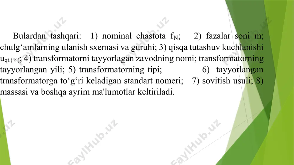 elektr mashinalariga qo'yiladigan talablar - Page 5