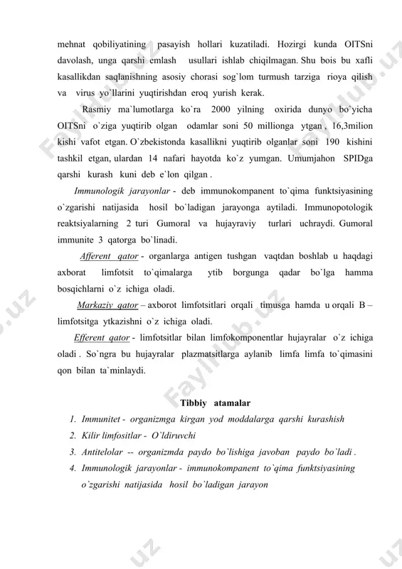immun sistemasi potologiyasi - Page 5