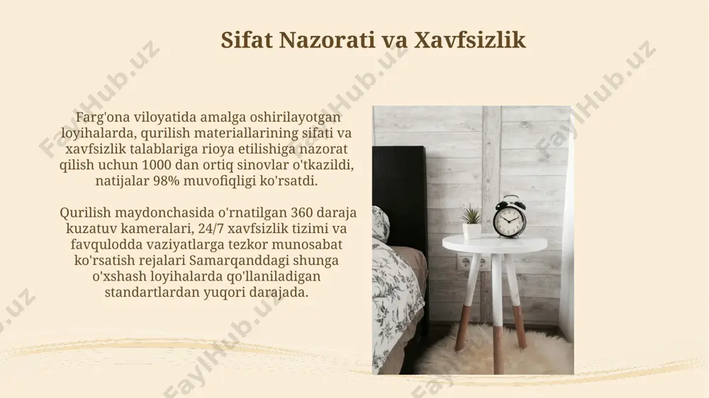 uy qurishining yangi mahsulotini ishlab chiqarish - Page 3