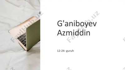 - teglar (vergul bilan): — PPTX