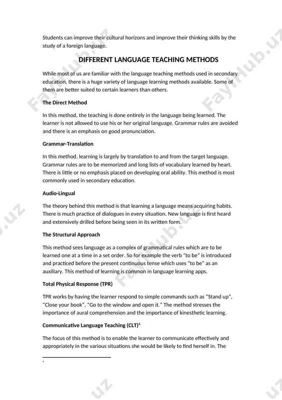 ing apps. task-based language learning the focus of the teaching is on the completion of a task which in itself is interesting to the learners. learners use the language they already have to complete the task and there is little correction of errors. the aim here is to highlight the importance of learning the language by making it vital to task completion. the natural approach this approach, propounded by professor s. krashen, stresses the similarities between learning the first and second languages. there is no correction of mistakes. learning takes place by the students being exposed to language that is comprehensible or made comprehensible to them. experienced, efficient and free for students the benefits of taking an esl course are clear. by improving your english skills you gain better access to education, a better earning potential, a better social life, and even better results from healthcare. at our trade school, …