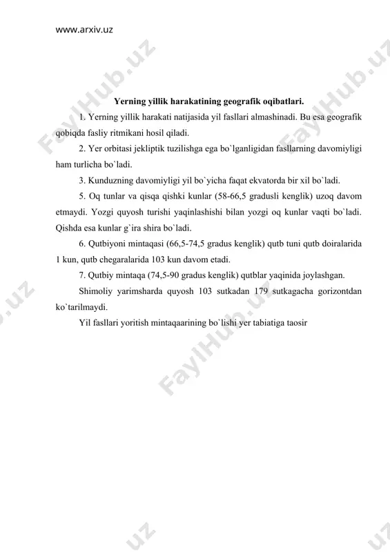 yerning yillik harakati va oqibatlari - Page 4