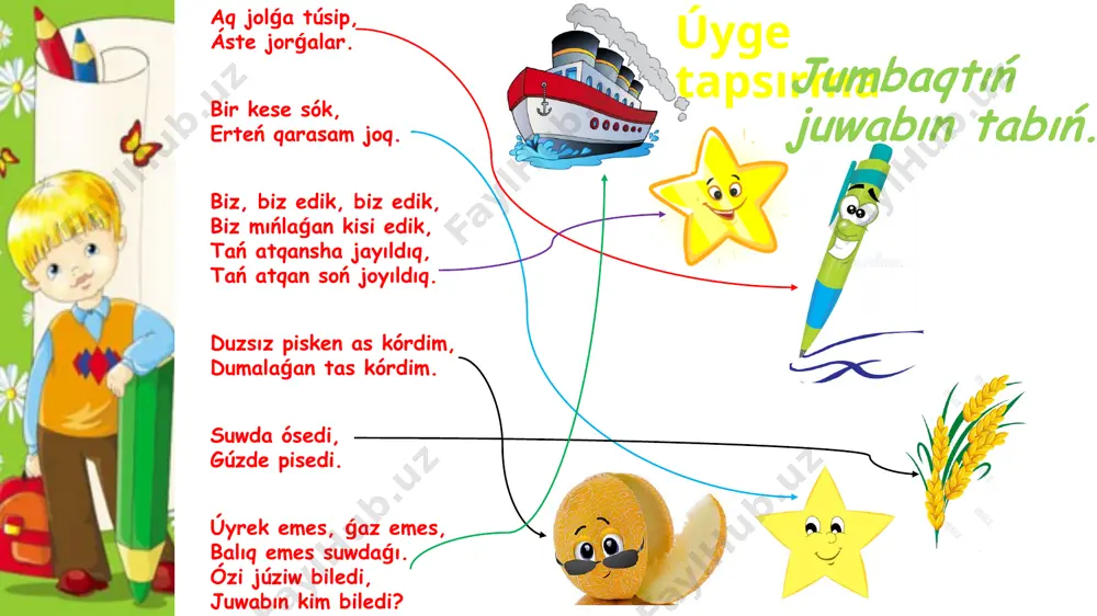 "tazalıq qız gúlayım" slayd-sabaǵı - Page 4