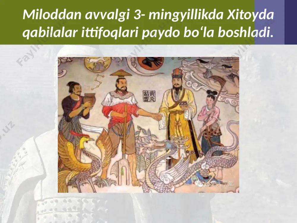 xitoyning qadimgi sivilizatsiyalari. 6- sinf - Page 3
