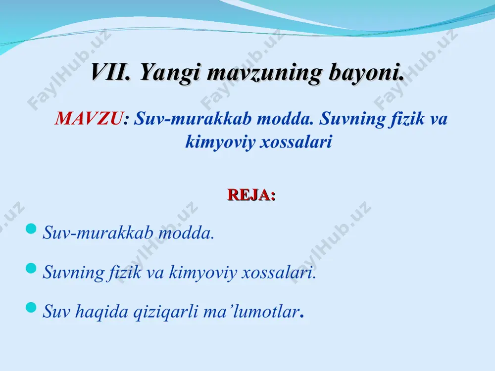 suv murakkab moddalari va ularning xossalari - Page 5