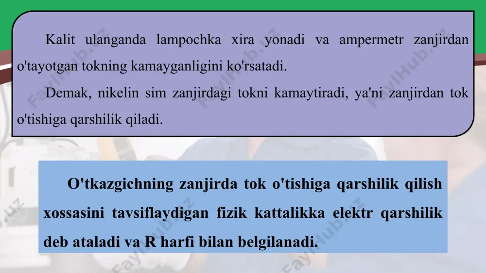 elektr qarshilik 8 - sinf - Page 4
