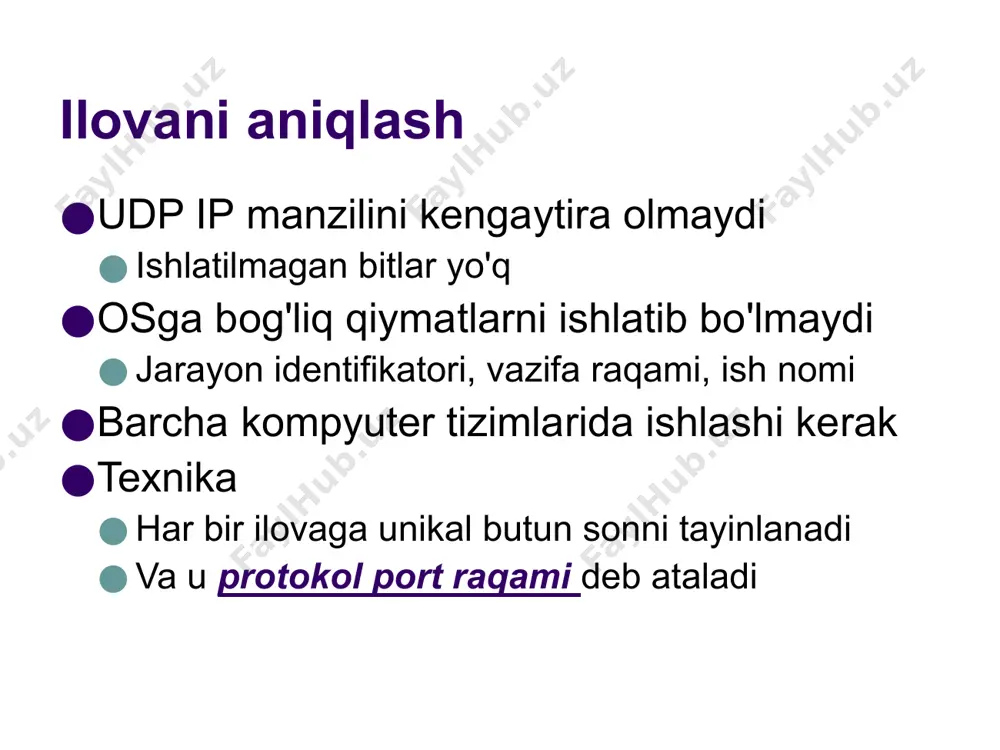 udp (user datagram protocol) - Page 5