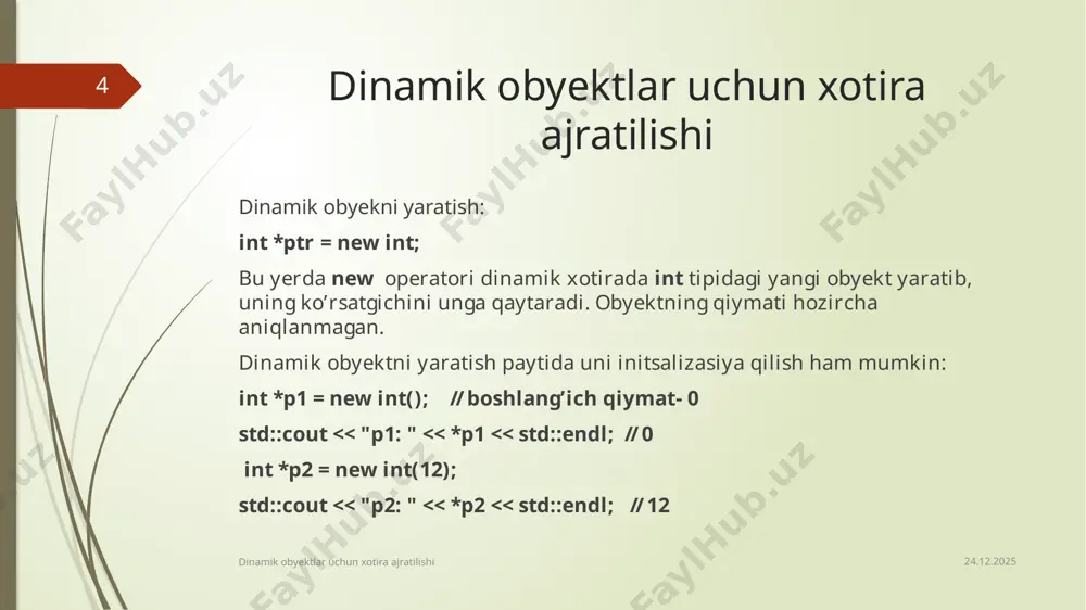 dinamikobyektlar.dinamikmassivlar - Page 4