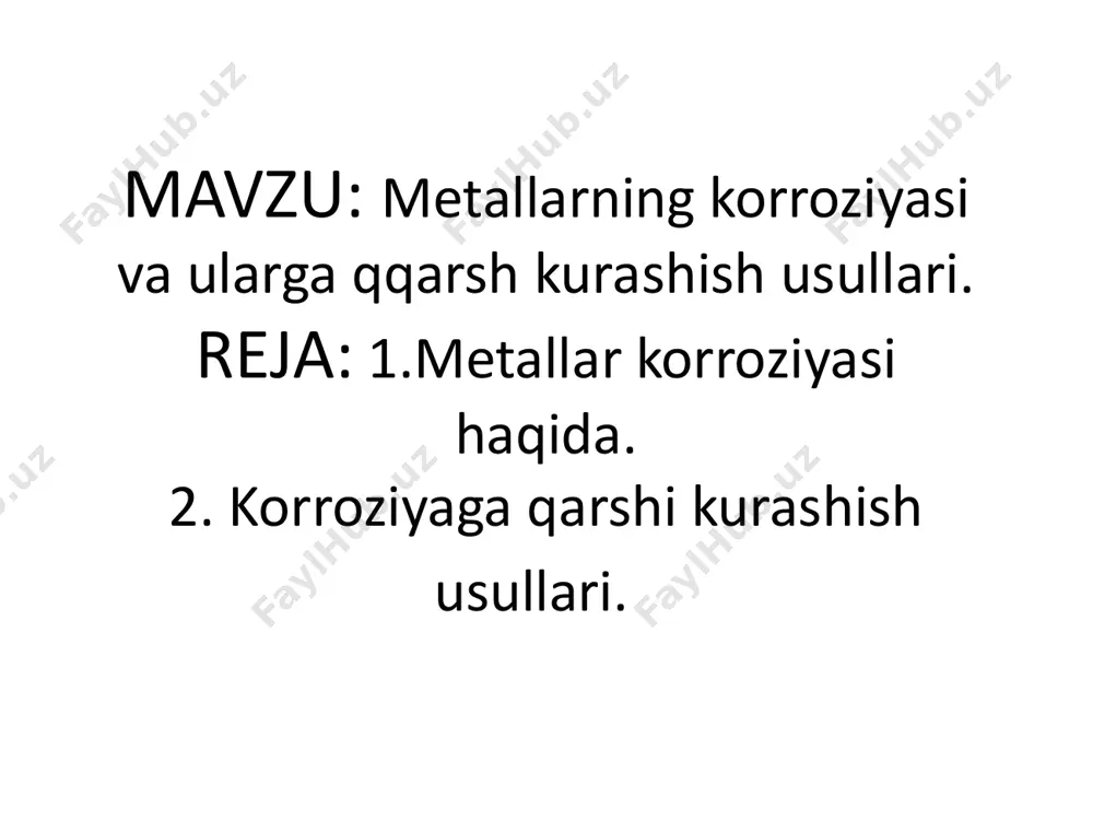 korroziya va uning qarshi kurish usullari - Page 2