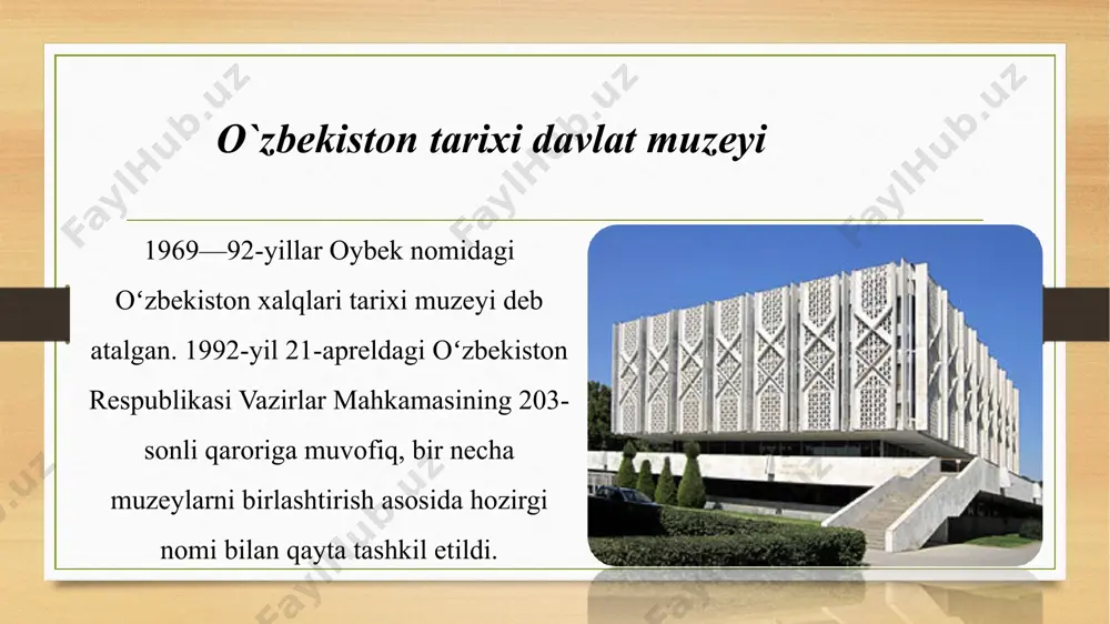 rlicha ranglangan. ularni ust kiyimlariga yopishtirish yoki esdalik sifatida olib qolish mumkin edi. 2014-yilda muzey metall nishonchalardan foydalanishni to‘xtatdi va stikerlarga o‘tdi. muzey uchta shaxsiy kolleksiya – 174 ta san’at asari, shu jumladan, xals, van deyk, tepolo va pussenning ishlariga asoslangan. muzey kolleksiyasi juda tez o‘sdi. jon kensett vafotidan so‘ng uning shaxsiy kolleksiyasidagi 38 ta rasm muzey tasarrufiga o‘tdi. ammo faqat xx asrga kelibgina muzey dunyo miqyosida shuhrat qozondi. 1907-yilda muzey ogyust renuardan o‘zining birinchi rasmini sotib oldi 2013-yil aprel oyida kolleksioner leonard lauder o‘zining kubizm yo‘nalishiga mansub 78 asardan iborat to‘plamini muzeyga sovg‘a qildi, undagi 33 asar pikassoga tegishli edi. e’tiboringiz uchun rahmat image5.png image6.png image7.jpeg image8.png image9.png image10.png image11.png image12.png image13.png image14.jpeg image15.png image16.png image17.png image18.jpeg image19.png image20.png image21.png image22.png image1.jpeg image2.png image3.png image4.png