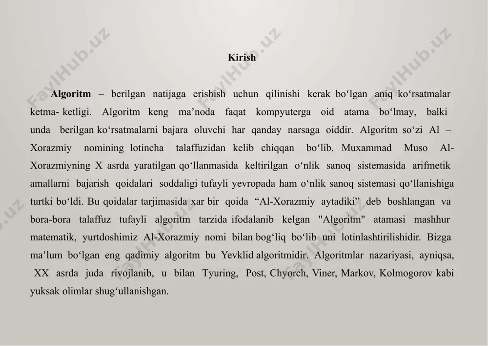 elementni taqqoslash operatori bilan solishtirish orqali tekshiradi. umumiy usul: kiritish, almashish, tanlash, birlashtirish va h.k. almashtirish turlariga pufakchali tartiblash va tezkor saralash kiradi. tanlov turlariga sikllarni saralash va yigʻish saralash kiradi. algoritm ketma-ket yoki parallel boʻladimi. ushbu munozaraning qolgan qismi deyarli faqat ketma-ket algoritmlarga qaratiladi va ketma-ket ishlashni oʻz ichiga oladi. moslashuvchanlik: kirishning oldindan saralanganligi ish vaqtiga ta’sir qiladimi yoki yoʻqmi. buni hisobga oladigan algoritmlar adaptiv ekanligi ma’lum. oddiy saralash usulari: eng oddiy turlardan ikkitasi qoʻshish saralash va tanlash saralash boʻlib, ularning har ikkalasi ham kichik maʼlumotlarda samaralidir, chunki kam yuk tufayli, lekin katta maʼlumotlarda samarali emas. taqqoslashning kamroqligi va deyarli saralangan ma’lumotlarda yaxshi ishlashi tufayli qoʻshish saralash amalda odatda tanlagan saralashdan tezroq boʻladi va shuning uchun amalda afzal koʻriladi, lekin tanlash saralash kamroq yozishni ishlatadi va shuning uchun yozish samaradorligi cheklovchi omil boʻlsa ishlatiladi. insertion sort insertion sort - kichik roʻyxatlar va asosan tartiblangan roʻyxatlar uchun nisbatan samarali boʻlgan …