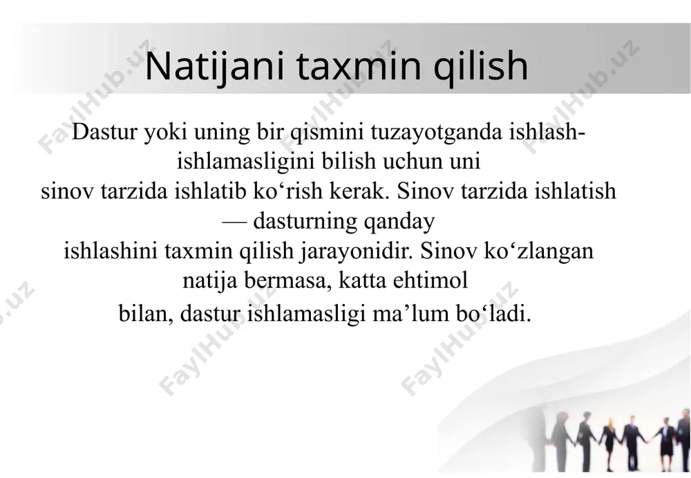 dasturni sinovdan o‘tkazish va debaglash. - Page 3