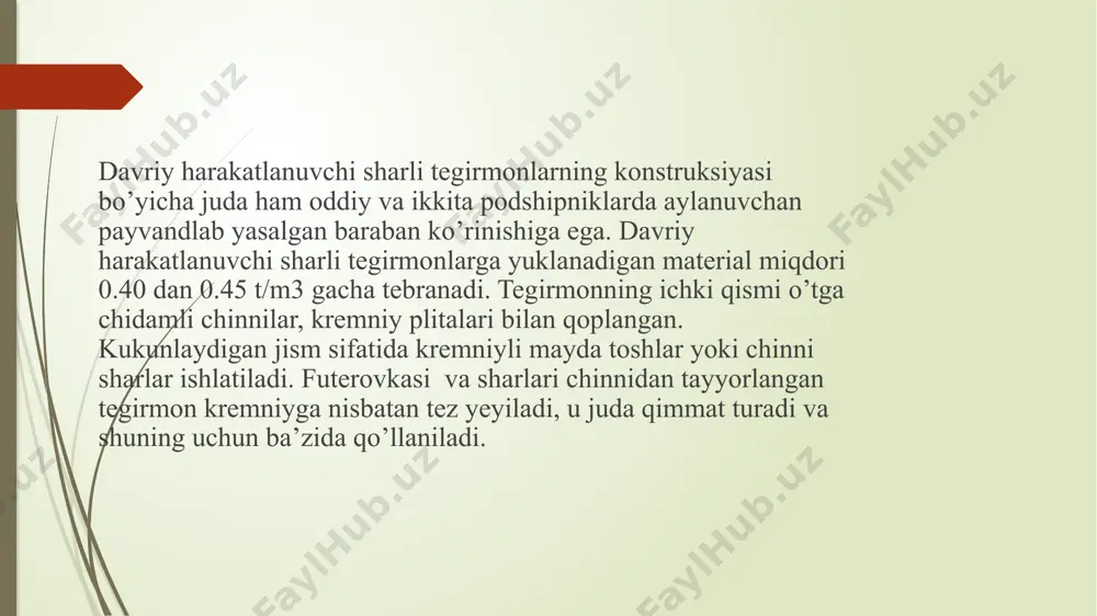 davriy harakatlanuvchi sharli tegirmonlar - Page 4