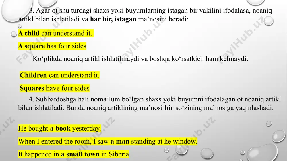 artikl (the article) noaniq artikl a(an) - Page 5
