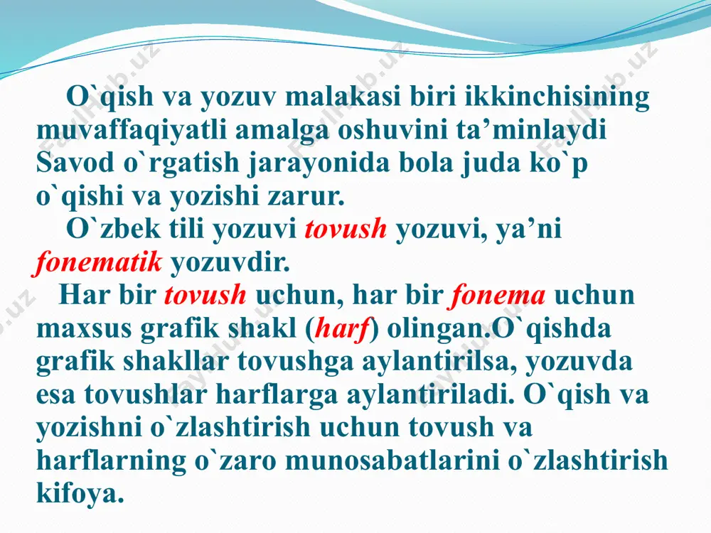 savod o‘rgatish metodikasining ilmiy, psixologik va lingvistik asoslari - Page 5