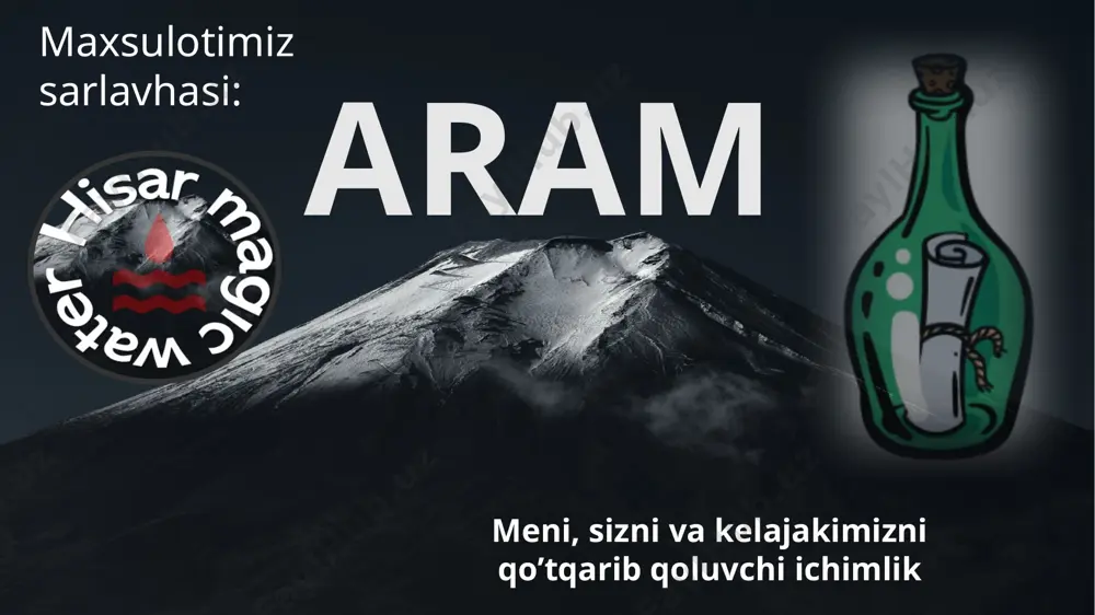reklama loyihasi: hisorning mo’jizaviy suvi - aram - Page 3