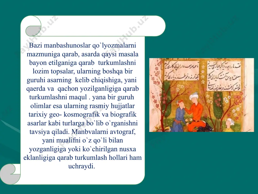 manbashunoslikning yo`nalishlari - Page 5