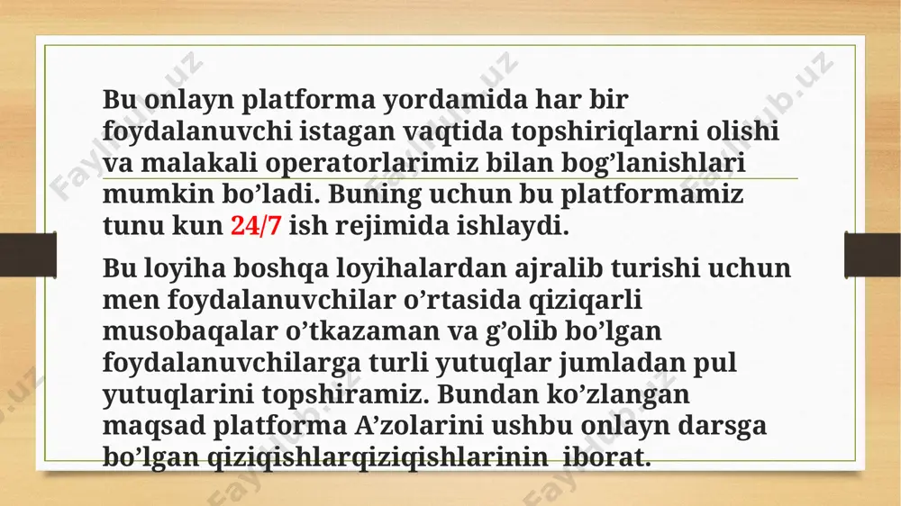 media loyihasini ishlab chiqish va taqdim etish - Page 5
