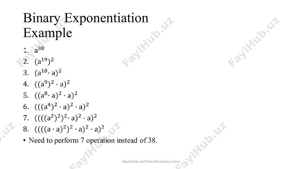 binary exponentiation - Page 4