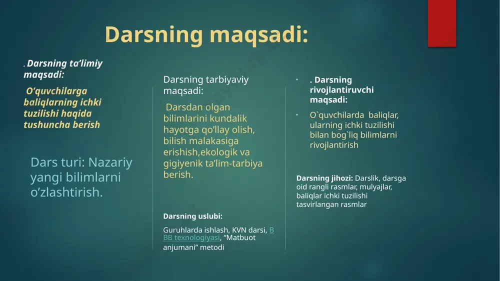 n oziqlanadi. oziq oshqozon devori ishlab chiqargan hazm bezlari ta`sirida hazm bo`ladi. baliqlarning nafas olish sistemasi jabralardan iborat. baliqlar suvda erigan islorod bilan nafas oladi. ular og`zi orqali yutilgan suvni jabra teshiklari orqali chiqarib yuboradi. jabralar jabra ravoqlari ya`ni yoylaridan iborat bo`ladi. har bir ravoqning keyingi tomonida och qizg`ish tusli jabra varaqlari, oldingi tomonida jabra qilchalari joylashgan. jabra qilchalari suv bilan oqib keladign oziqning tashqariga chiqib ketishiga yo`l qo`ymaydi. jabra varaqlari juda mayda kapillar qon tomirlari bilan ta`minlangan. jabralardan o`tayotgan suvdan kislorod jabra varaqlari kapillarlaridagi qonga shimiladi ; karbonat angidrid esa qondan suvga ajralib chiqadi. baliqlarning qon aylanish sistemasi yurak, qorin va orqa aortalari, arteriya, vena va kapillarlardan iboat. yuragi yurak qorinchasi va bo`lmachasidan iborat bo`ladi. yurakdan chiqadigan qon tomirlari arteriyalar, yurakka keladigan qon tomirlari vena deyiladi. zog`ora baliqning yuragi jabralardan keyinroqda joylashgan bo`ladi. baliqlarning yurak bo`lmasi va qorinchasining galma-galdan qisqarishi tufayli qon yurak bo`lmasidan qorinchasiga, undan qorin aortasiga, undan …