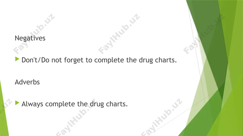 instructions and procedures - Page 3