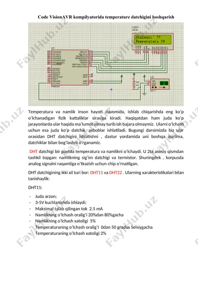 dht datchigi — DOCX