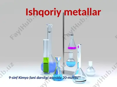 ishqoriymetallar — PPTX