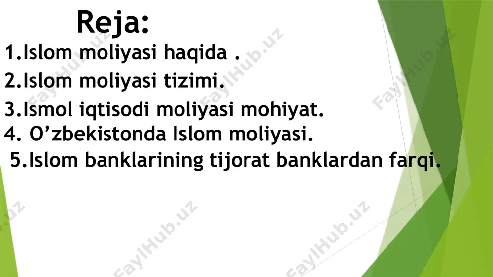 i vositalaridan faqatgina musulmonlar foydalanishi mumkinmi? yo‘q. hozirda iqtisodiy o‘sishning yangi yo‘nalishlarini izlab, ham musulmon, ham musulmon bo‘lmagan ko‘plab davlatlar iqtisodiy diversifikatsiya uchun islom iqtisodiyotiga jiddiy e’tibor qaratmoqda. masalan, barcha sektorlarda innovatsion mahsulot va xizmatlar yaratuvchi dunyoning yetakchi brendlari ham islom iqtisodiyotiga qiziqish bildirmoqda. islom banklari qayerdan foyda oladi? islom banklari loyihalarni moliyalashtirishdan foyda olishadi. omonatchilari faqatgina dividendlarga e’tibor qaratgan holda, o‘z mablag‘lari nimalarga investitsiya qilinishini bilmaydigan an’anaviy banklardan farqli ravishda, islom banklarida omonatchi pul mablag‘larining kelgusidagi harakatini ko‘rishi mumkin, bunda mablag‘ biznesga investitsiya qilinadi hamda foydasi bank va omonatchi o‘rtasida bo‘linadi. o‘zbekistonda islom moliyasi bo‘yicha nimalar sodir bo‘lmoqda? savdo-sanoat palatasining bmttd bilan o‘tkazgan tadqiqoti natijalari shuni ko‘rsatdiki, so‘rovda qatnashgan biznes vakillarining 38 foizi va jismoniy shaxslarning 56 foizi an’anaviy banklardan diniy e’tiqodlari sababli kredit olishmaydi. shu tariqa, islom qoidalariga rioya qiladigan moliya tashkilotlariga talab paydo bo‘lmoqda. investitsiyalar va tashqi savdo vazirligining baholashiga ko‘ra, islom moliyasini joriy etish budjetga qo‘shimcha …