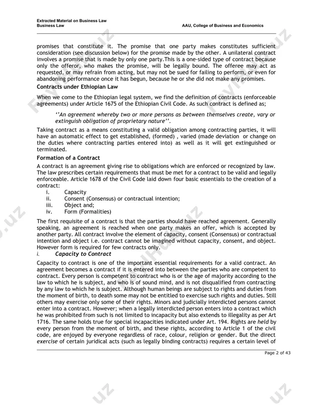 romised benefit. an obligation is the legal relationship that exist between parties to an agreement when they acquire personal rights against each other that either entitle them to performance and/or oblige them to perform. performance may entail an obligation to do or not to do something, or to deliver something. personal rights may come about through various events, for instance through delict or contract. thus, the conclusion of contract is an event giving rise to obligations. although a contract is an agreement between two or more parties, not all agreements are contracts and not all agreement create obligation. for example, social appointments (such an agreement between friends to meet at a restaurant on a specified date and time) are agreements but they are not contracts as they do not create legally enforceable obligations. at most they create only moral duties. the difference between a contract and an agreement lies in …