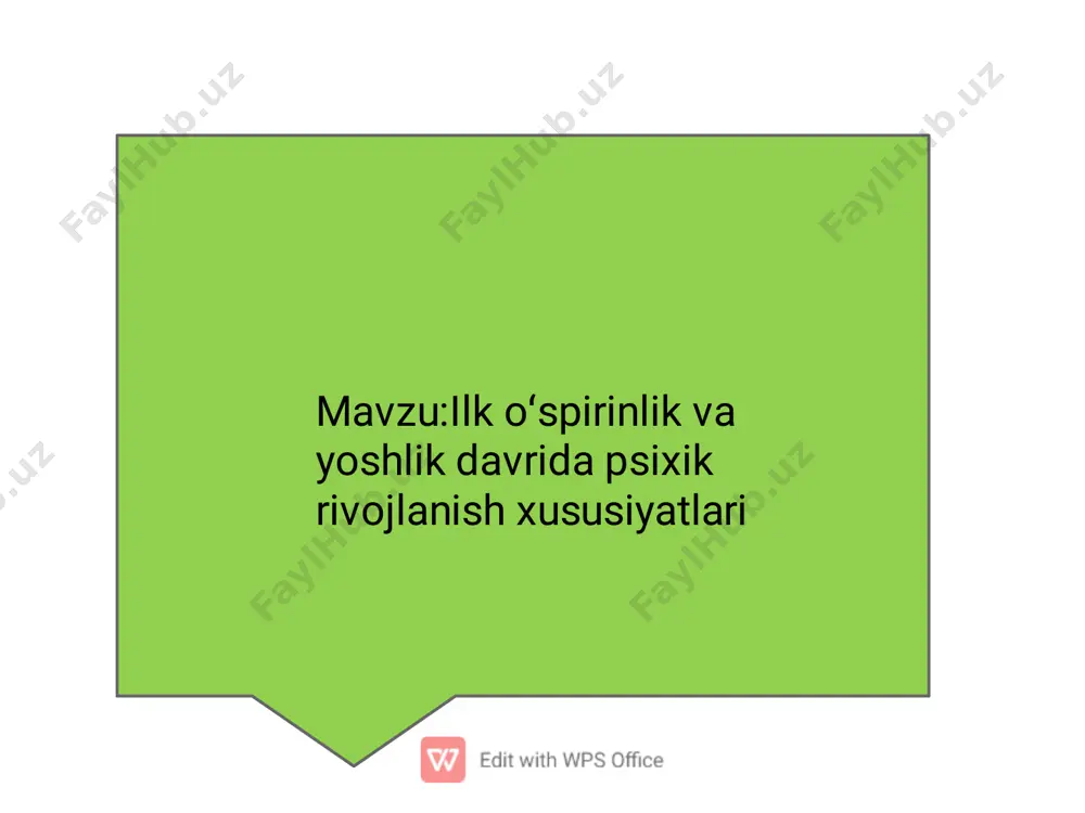 uskul kuchi 12 yoshli bolaga nisbatan 2 baravar ko‘p bo‘ladi. jismoniy taraqqiyot, asosan, to‘g`ri ovqatlanish rejimiga va jismoniy tarbiya bilan shuqullanishiga ko‘p jihatdan bog`liq. jinsiy taraqqiyot jihatdan bu yoshdagi ko‘pchilik yigit va qizlar postpubertat (tugallanuvchi) davrda bo‘ladilar. bularning jismoniy rivojlanishi katta yoshdagi odamning jismoniy rivojlanishidan kam fark qiladi. bo‘yning va organizmning notekis o‘sishi va rivojlanish davri tugallanadi, qamda jismoniy rivojlanishning nisbatan birmuncha tekis davri boshlanadi o‘smirlardan farqli o‘laroq ilk o‘spirinlar katta hayotni tasavvur etmaydilar, balki unda ishtirok etadilar. ilk o‘spirinlarning mustaqilligi ortishi bilan kattalarning unga munosabatlari ham o‘zgaradi. kattalar o‘smirga ko‘proq bola deb qarasalar, ilk o‘spirin yoshdagilarga katta odamdek munosabatda bo‘ladilar. ilk o‘spirinlar hayotda o‘z o‘rnini topishga nisbatan intilishi anglangan holatda bo‘ladi. u o‘z hayotiy rejalarini amalga oshirish uchun harakat qila boshlaydi va ma’lum bir kasbni egallay boshlaydi yoki shu soha bo‘yicha akademik liseylarda o‘qishini davom ettiradi.