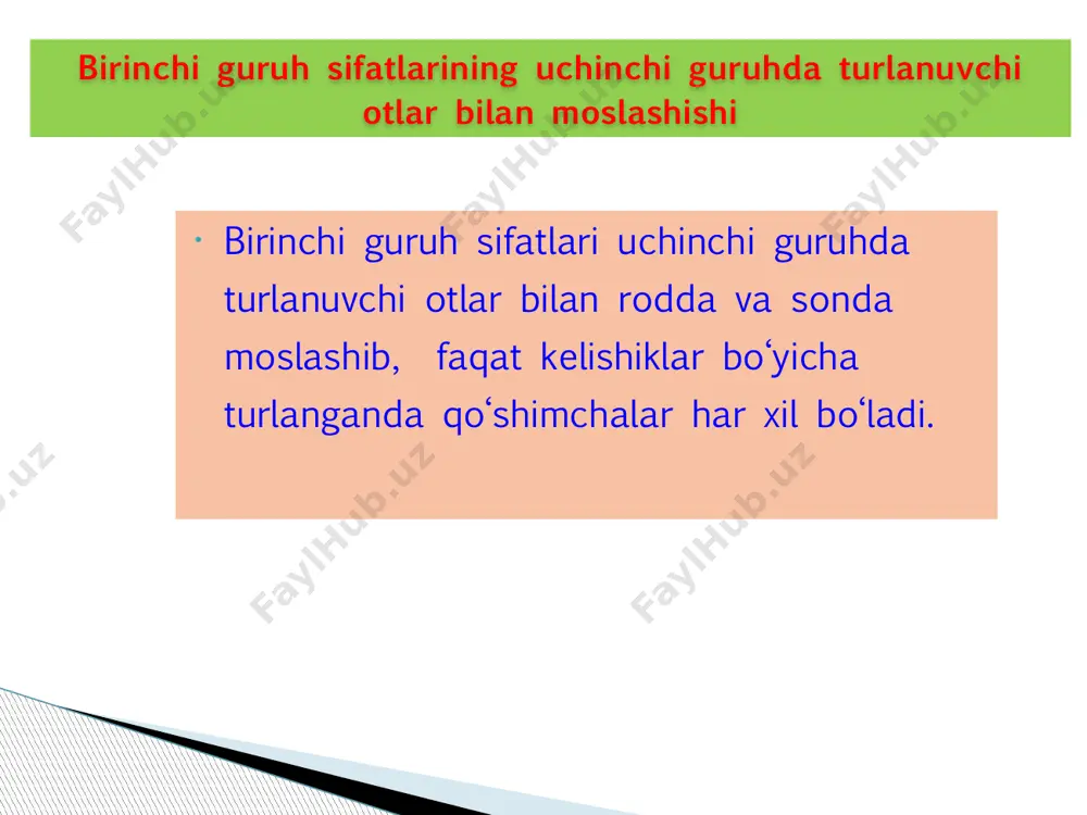 moslashgan aniqlovchi ishtirokida atamalar 2 - Page 4