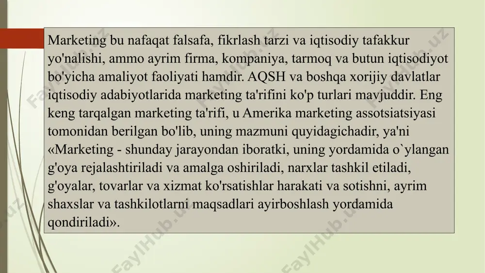 marketing nima? asosiy tushunchalar - Page 4
