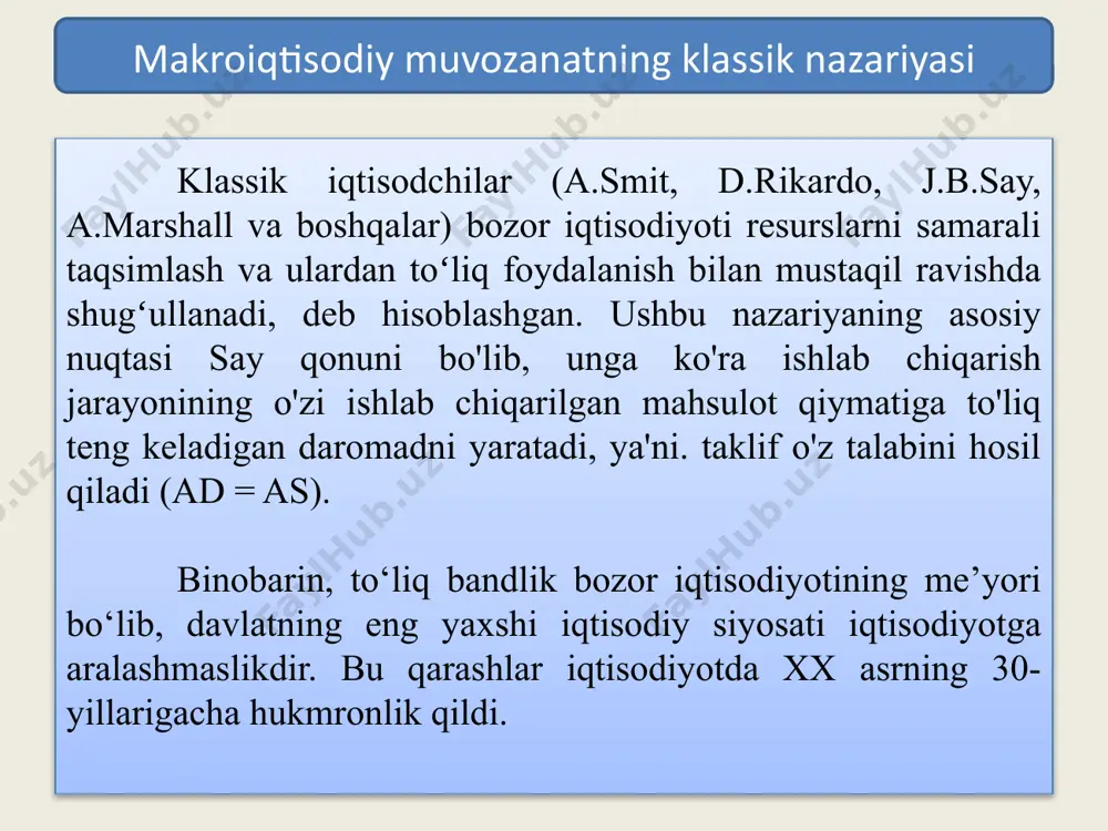 i tarmoq va sohalarga ustuvorlik berilishiga qarab quyidagi yoʻnalishlarga ajratiladi: iste'molga yoʻnaltirilgan. bunda tarkibiy oʻzgarishlarning maqsadi aholining turmush darajasiga bevosita daxldor boʻlgan tarmoq va sohalarni ustuvor rivojlantirishga qaratiladi; eksportga yoʻnaltirilgan tarkibiy oʻzgarishlar. bunda qayta ishlovchi sanoat tarmoqlarini ustuvor rivojlantirish asosida ishlab chiqarish hajmini eksport hisobiga kengaytirish koʻzda tutiladi. iqtisodiyotning tarmoq va texnologik tuzilishini takomillashtirishga qaratilgan tarkibiy oʻzgarishlar. 25 26 image1.png image2.png image3.png image4.png image5.png image6.png image7.png image8.jpeg image9.png /docprops/thumbnail.jpeg