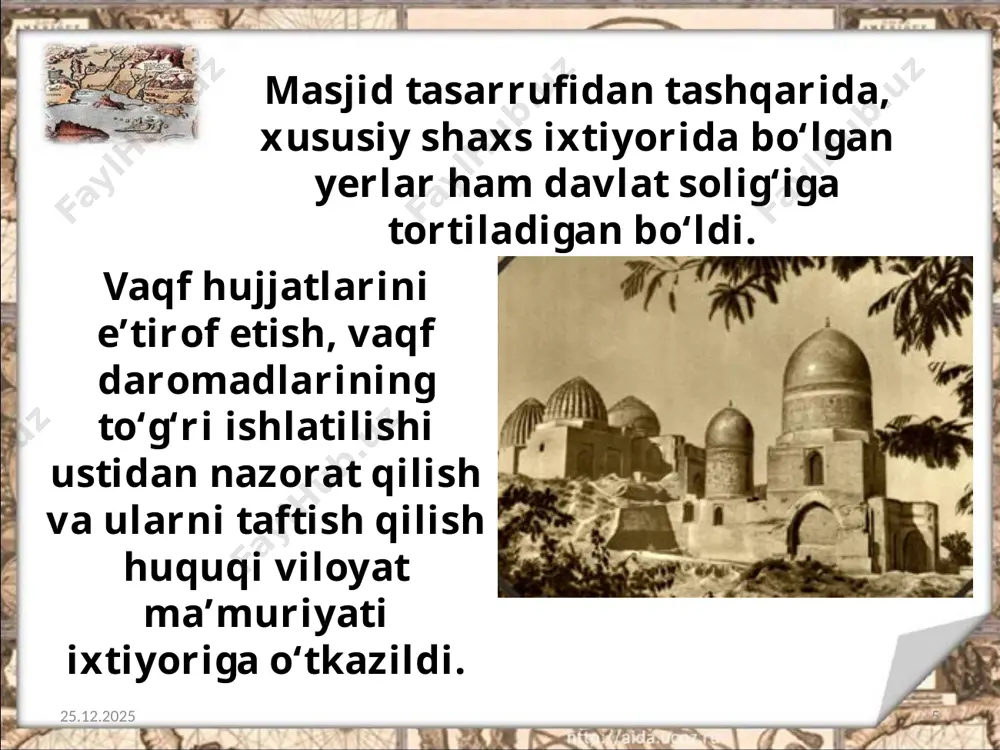 turkiston o‘lkasida rossiya imperiyasining yer-suv siyosati 9 -sinf - Page 5